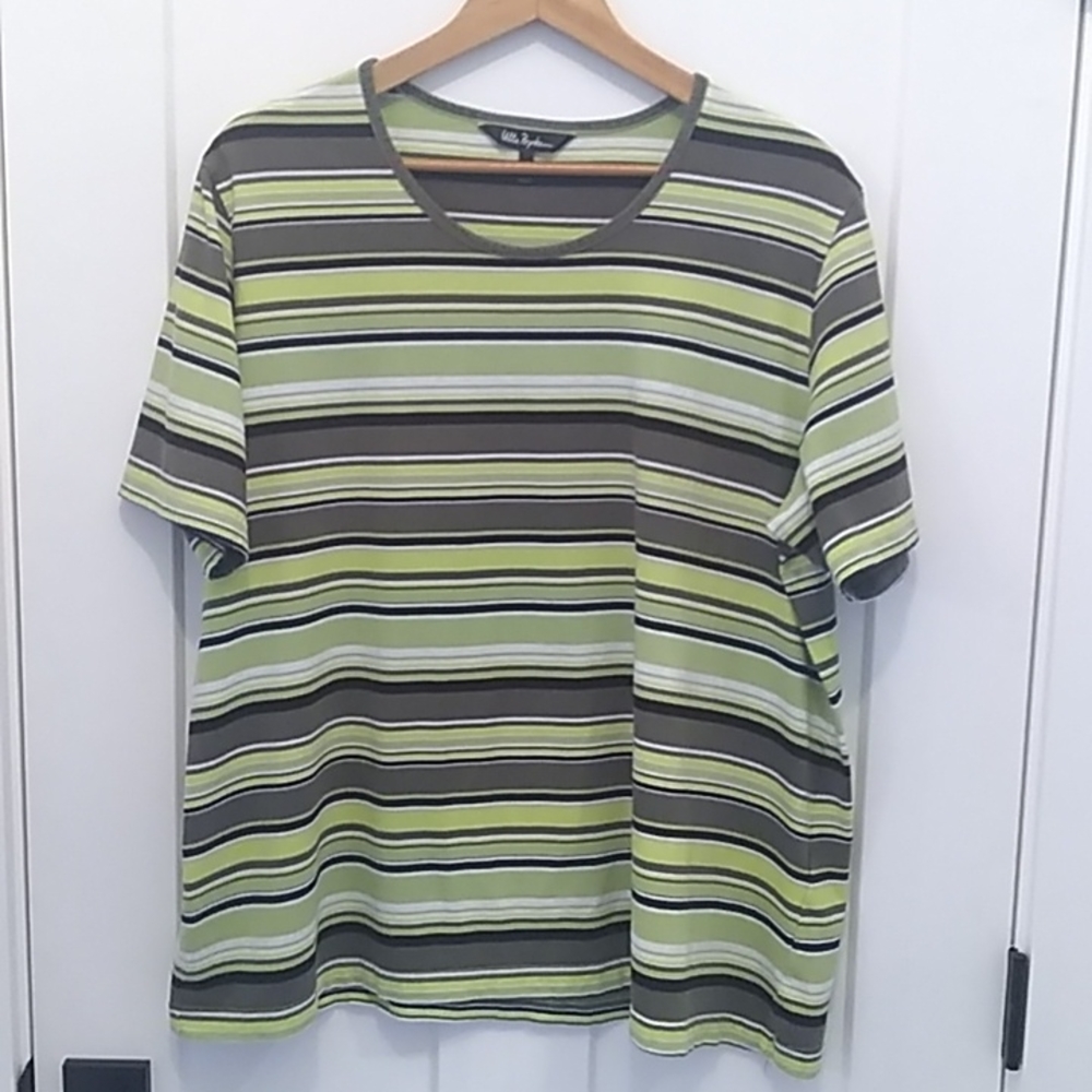 Ulla Popken, Short Sleeved Tee, Size 16/18